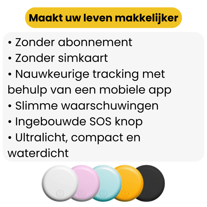 Fiets GPS tracker zonder abonnement. Altijd en overal je fiets volgen met de compacte BikeTrace.