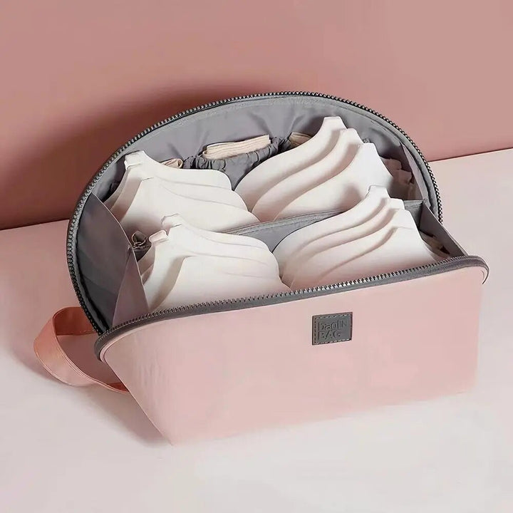 Praktische dames toilettas van Packify, een compacte organizer voor cosmetica en reisaccessoires.
