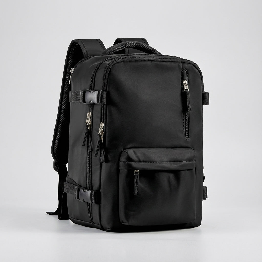 FlightTrek compacte cabine rugzak, de ultieme reistas en laptoprugzak voor onderweg.