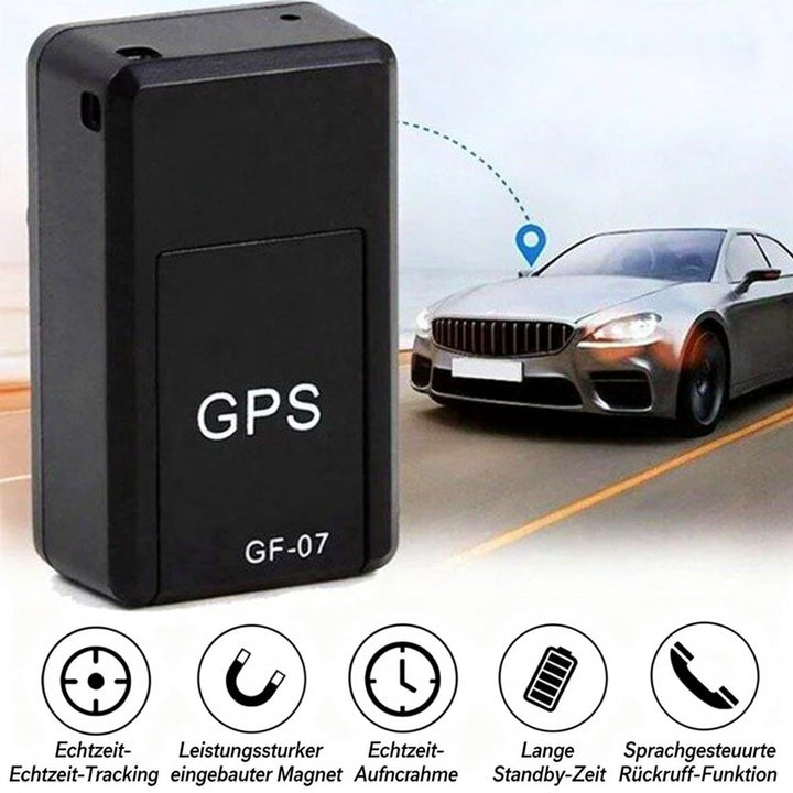 Kleine, magnetische GPS tracker voor auto. Perfect voor discrete voertuigbeveiliging en real-time locatiebepaling.