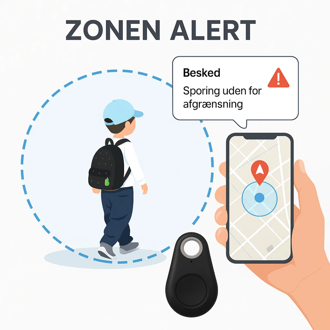Kleine GPS tracker, toont realtime de locatie van uw dierbaren of waardevolle spullen.