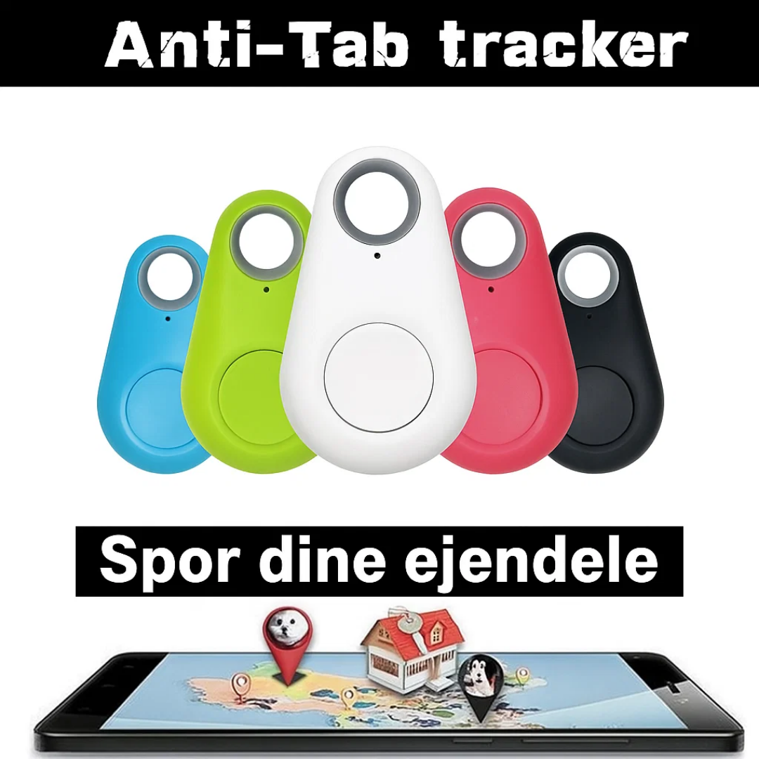 De compacte GPS tracker in de hand, benadrukt het mini formaat voor discreet gebruik.