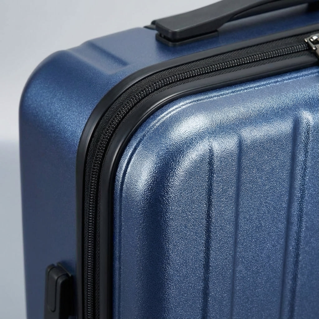 Slimport handbagage koffer: georganiseerde reis met apart laptopvak en compact design voor efficiëntie.