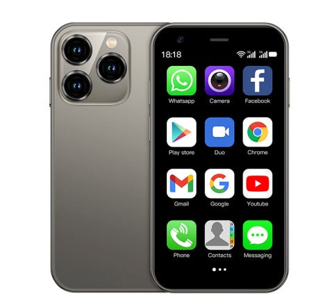 Technologische gadget: deze compacte 3-inch Android smartphone biedt Dual-SIM en GPS in een klein formaat.