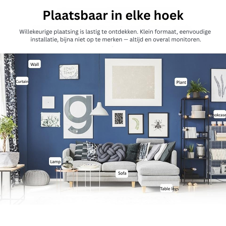 Thuisbeveiliging met deze Mini WiFi camera; HD 1080p, nachtzicht, bewegingsdetectie en compact design voor elk huis.
