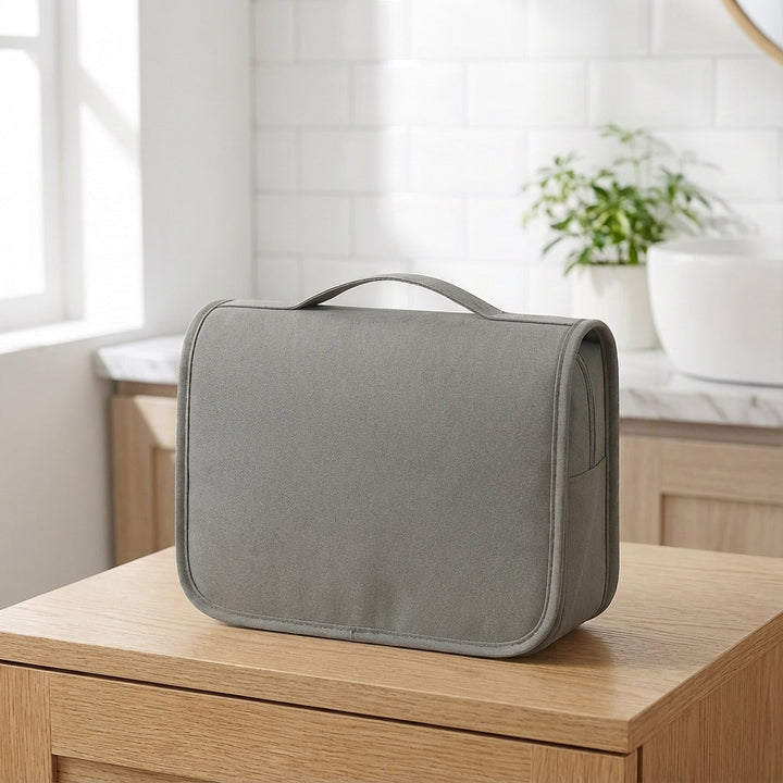 Compacte Neatify reistoilettas, ideaal voor het georganiseerd opbergen van essentials en reisbenodigdheden.