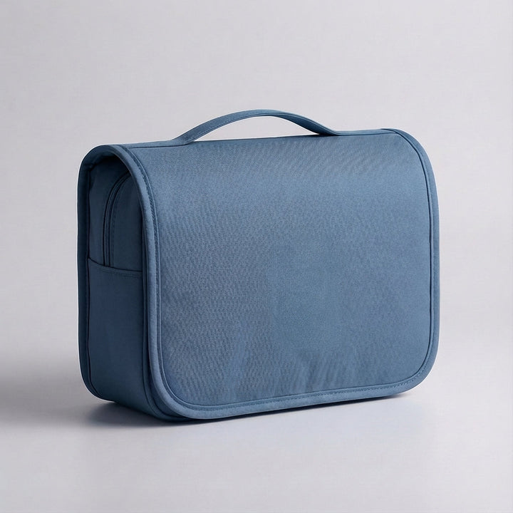 Ideale compacte toilettas voor georganiseerd opbergen van reisbenodigdheden en essentials. Onmisbaar reisaccessoire.