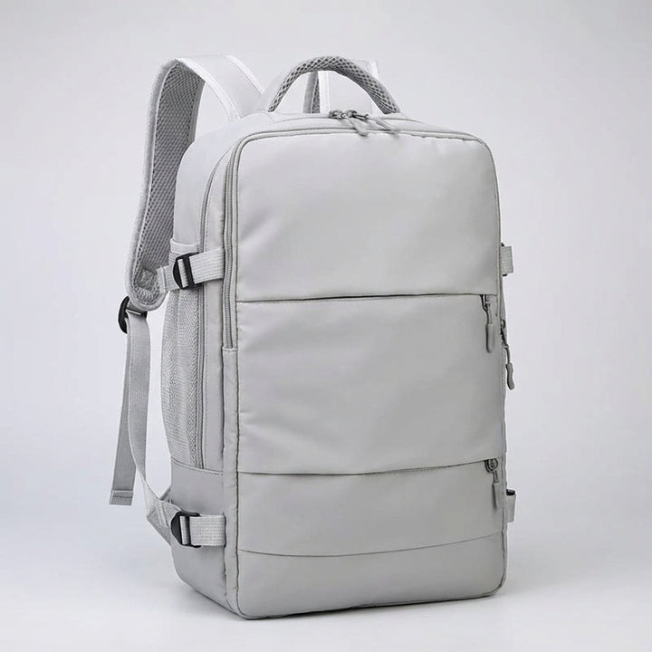 Veelzijdige dagrugzak, ideaal als schooltas, werktas of reisrugzak, met slimme organisatie en USB-poort.