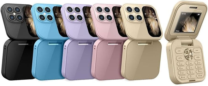 FlipLite kindertelefoon: robuust, opvouwbaar en eenvoudig. Een veilige, compacte mini telefoon voor kinderen.