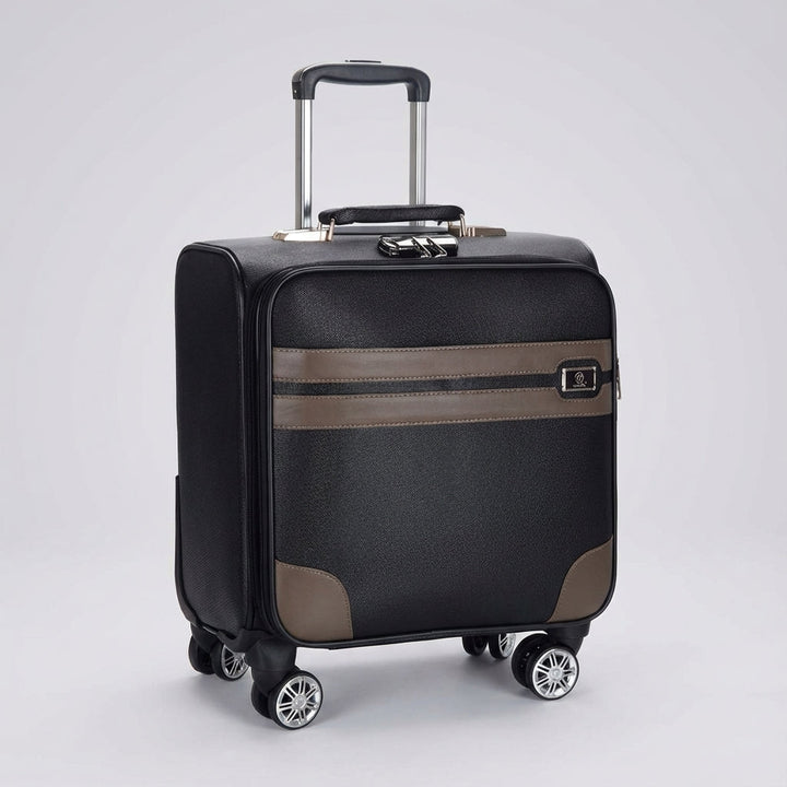 Compacte unisex reistas SpinCabin, perfecte handbagage koffer met stille spinnerwielen voor korte reizen.