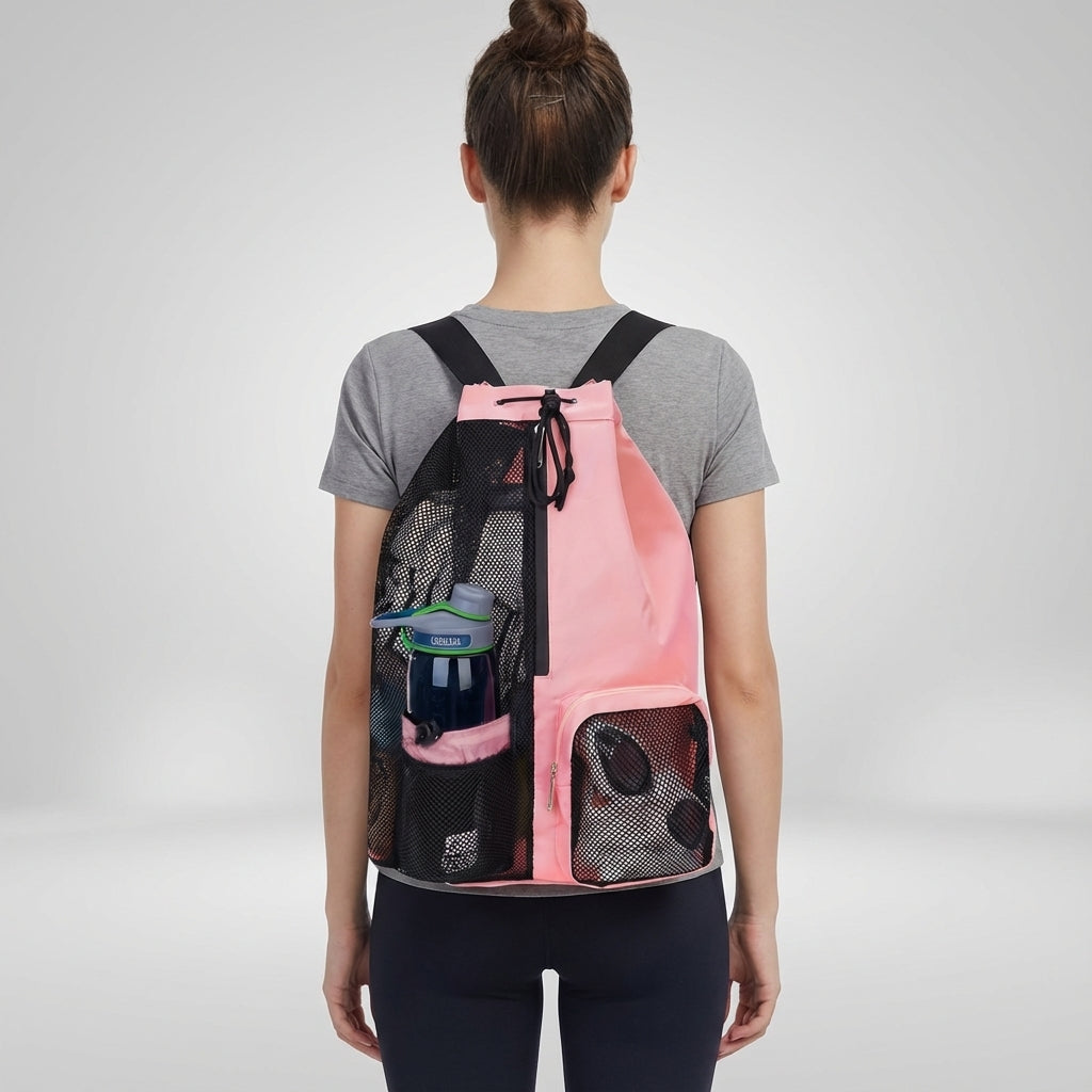 Veelzijdige unisex reistas en sporttas ActiveSack met handige vakken en ventilatie, ideaal voor korte trips.