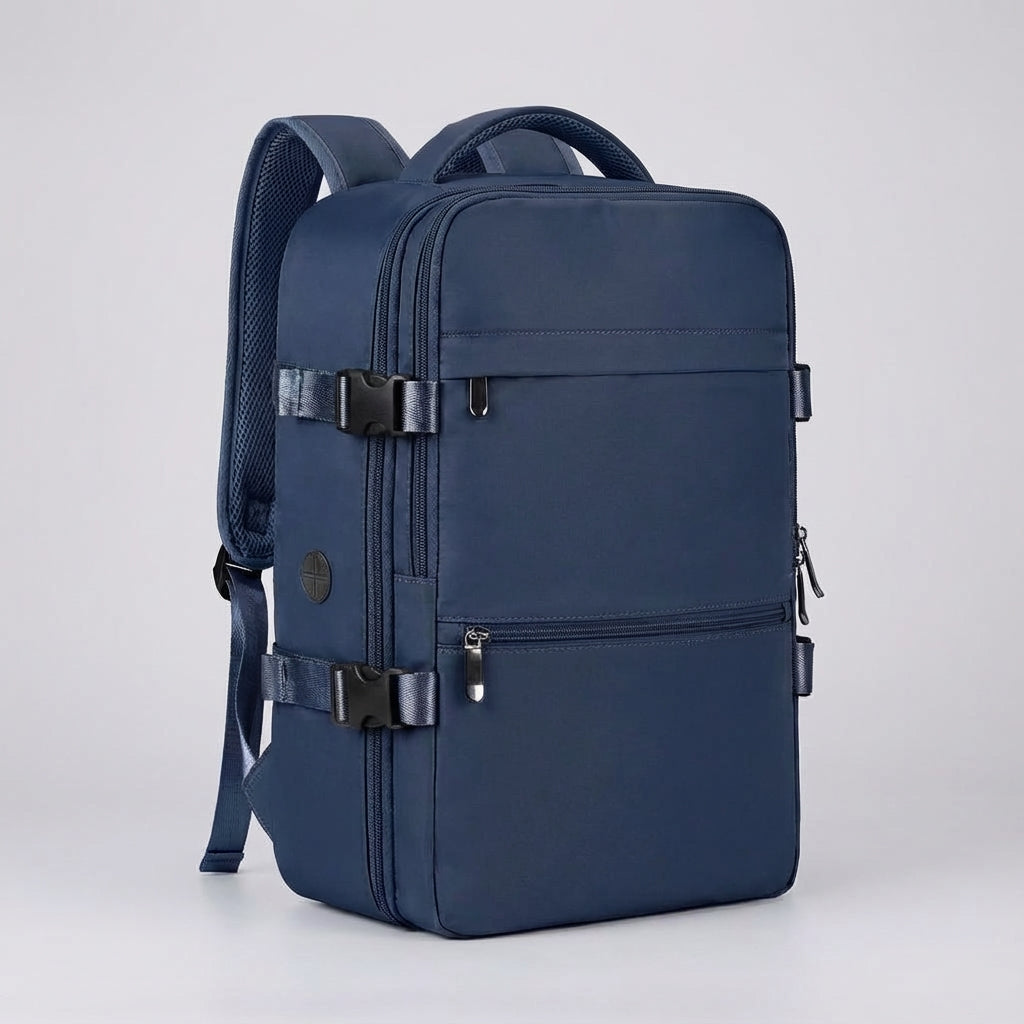 Veilige en compacte waterbestendige reisrugzak SkyGuardBag, perfect voor reizen en als handbagage.