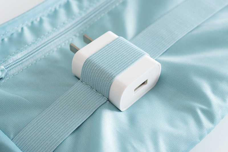 Gebruiksvriendelijke elektronica reisetui, compact en lichtgewicht voor het georganiseerd meenemen van gadgets.