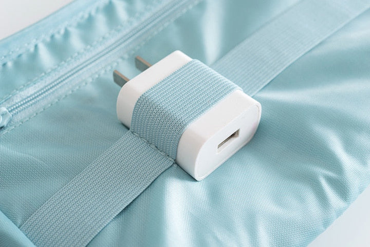 Gebruiksvriendelijke elektronica reisetui, compact en lichtgewicht voor het georganiseerd meenemen van gadgets.
