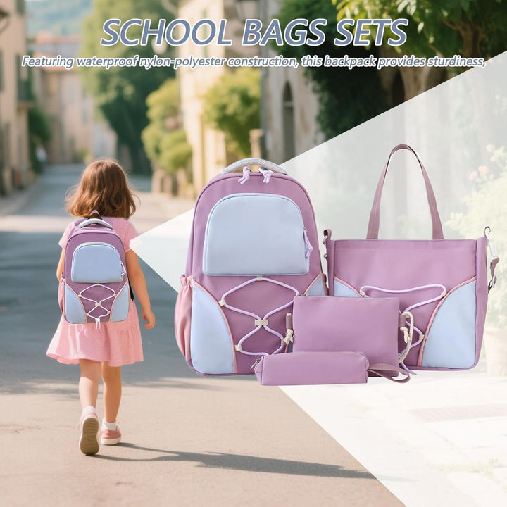Premium Nivora schoolrugzak set met hoge kwaliteit materialen voor langdurig gebruik. Ideaal voor middelbare school.