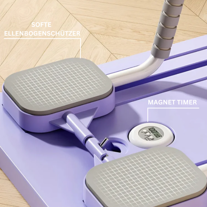"Complete Pilates Reformer set voor fitness; geavanceerd ontwerp voor core-versterking en flexibiliteit thuis"