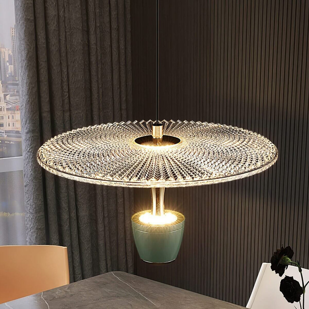 Moderne LED Schijf Hanglamp - Elegant & Stijlvol