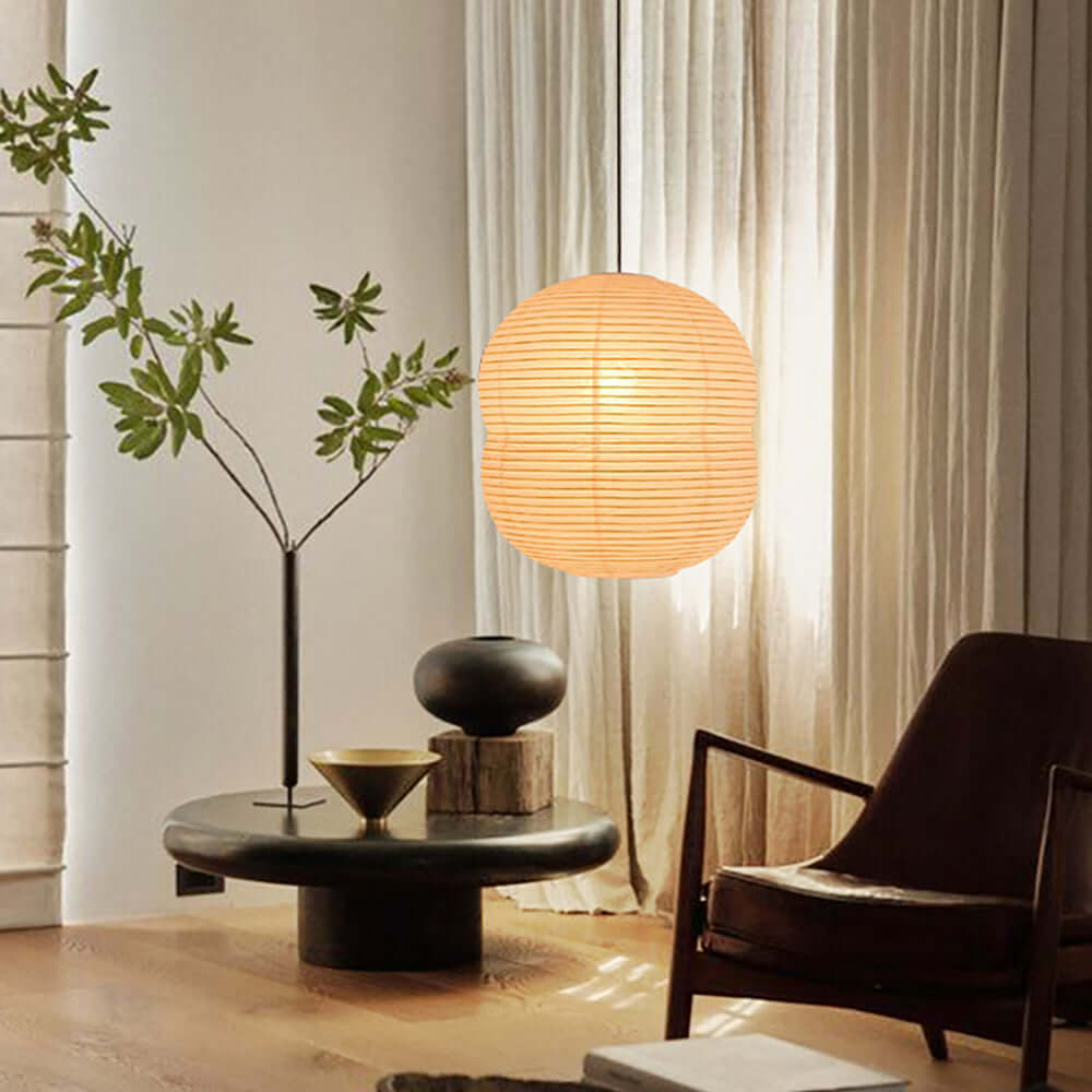 Mini Hanglamp van Rijstpapier - Sfeervolle