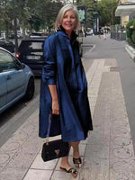 Marineblauw