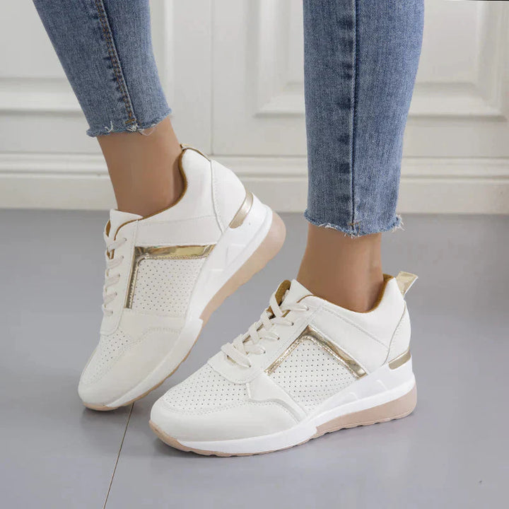 "Dames Air Sneakers met schokabsorberende air-zool, ademend mesh bovenwerk en lichtgewicht ontwerp in trendy stijl."