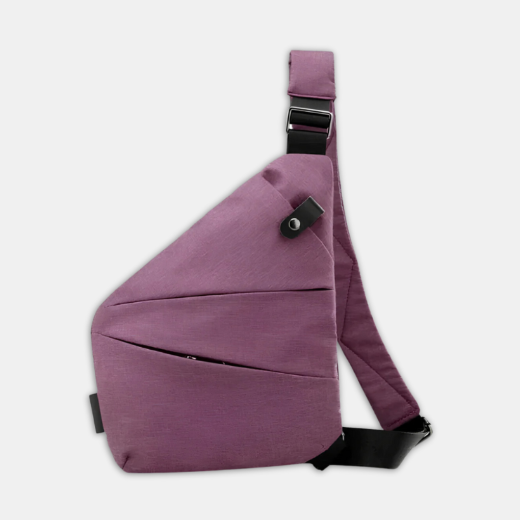 Bescherm je waardevolle spullen met deze veilige anti-diefstal dames crossbodytas.