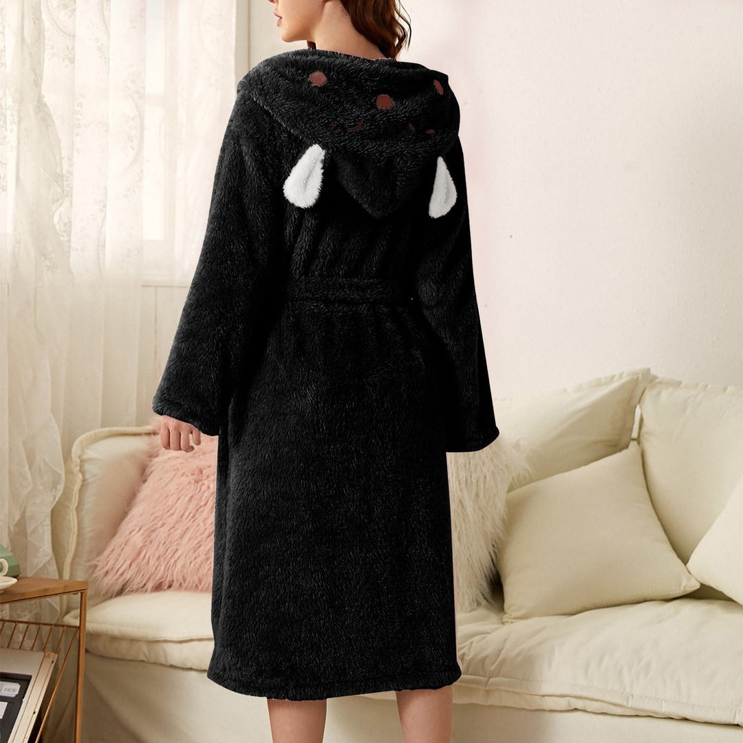 Luxe dames badjas Lola, hoge kwaliteit, comfortabele loungewear thuis.