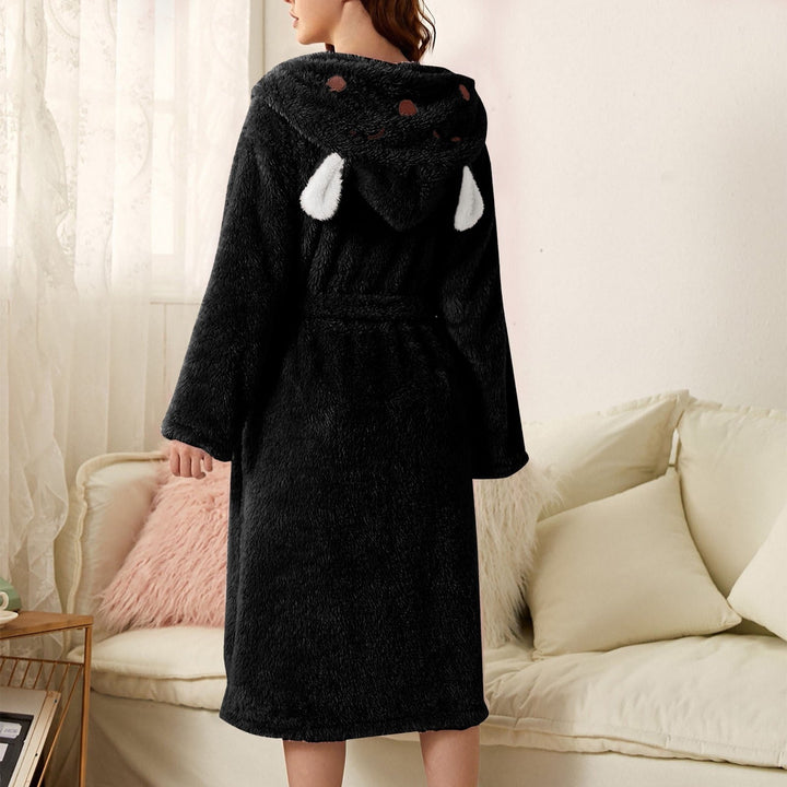 Luxe dames badjas Lola, hoge kwaliteit, comfortabele loungewear thuis.