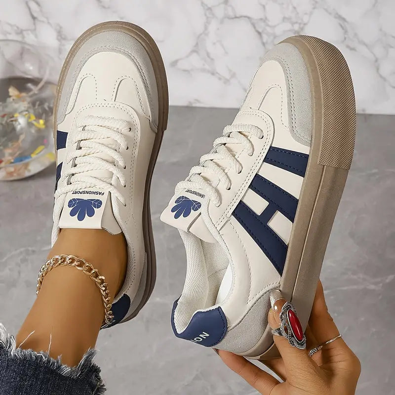 Dames casual sportschoenen, ideaal voor dagelijks comfort en een trendy uitstraling, lichtgewicht ontwerp.