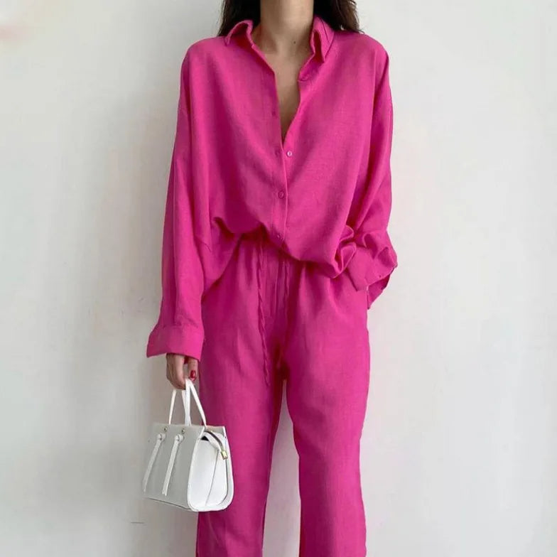 Comfortabele dames zomerset met losvallende pasvorm, perfect voor een casual chique look.