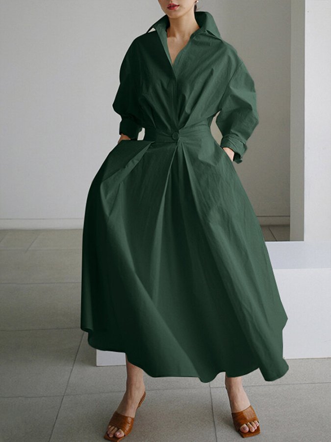 Tijdloze retro damesjurk voor alle gelegenheden; elegant, comfortabel en modieus voor zomer en feest.