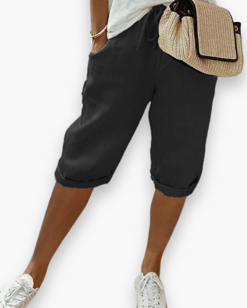 Dames comfortabele vrijetijdsshort, lichtgewicht en ademend voor de zomer. Ideaal voor casual gebruik.