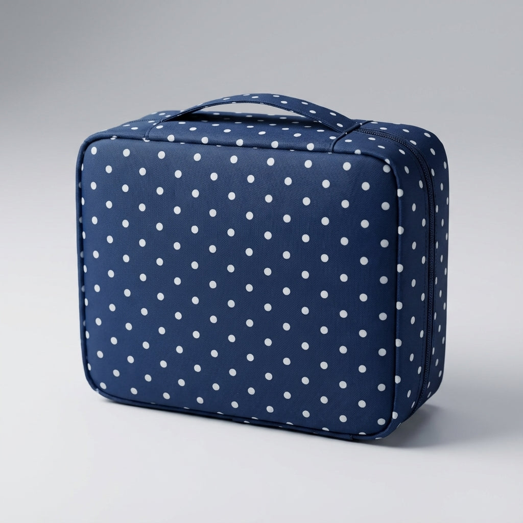 Multifunctionele make-uptas, perfect voor thuisgebruik of als compacte reis cosmetica organizer.