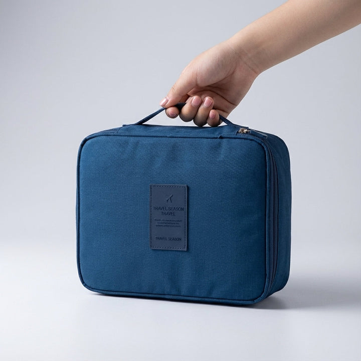 Reis make-up opbergtas, ideaal voor vakantie en zakenreizen, houdt alles netjes en toegankelijk.