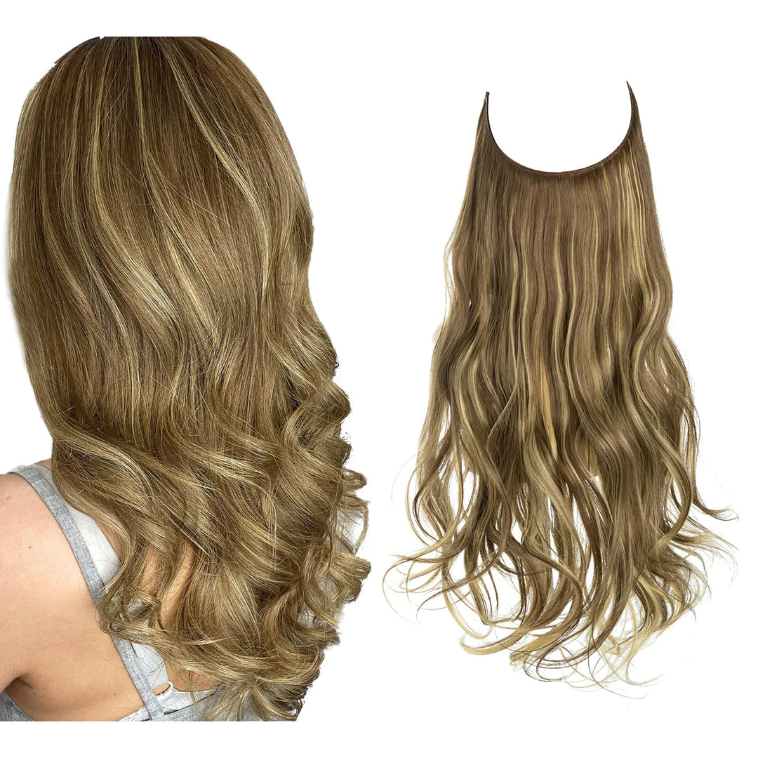 Dames echt haar extensions voor prachtig volume en natuurlijke lengte.