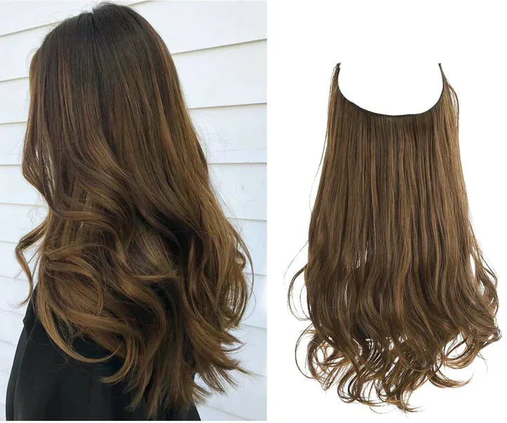Golvende echt haar extensions, voegen dynamisch volume en natuurlijke beweging toe aan je haar.