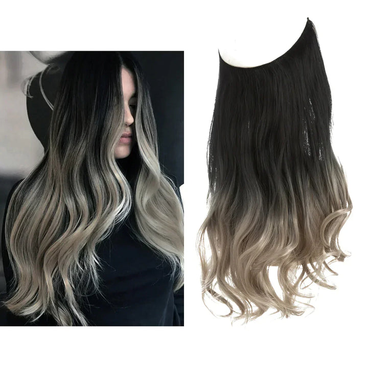 Zijdezachte echt haar extensions, voor een luxueuze touch, prachtig volume en lengte.