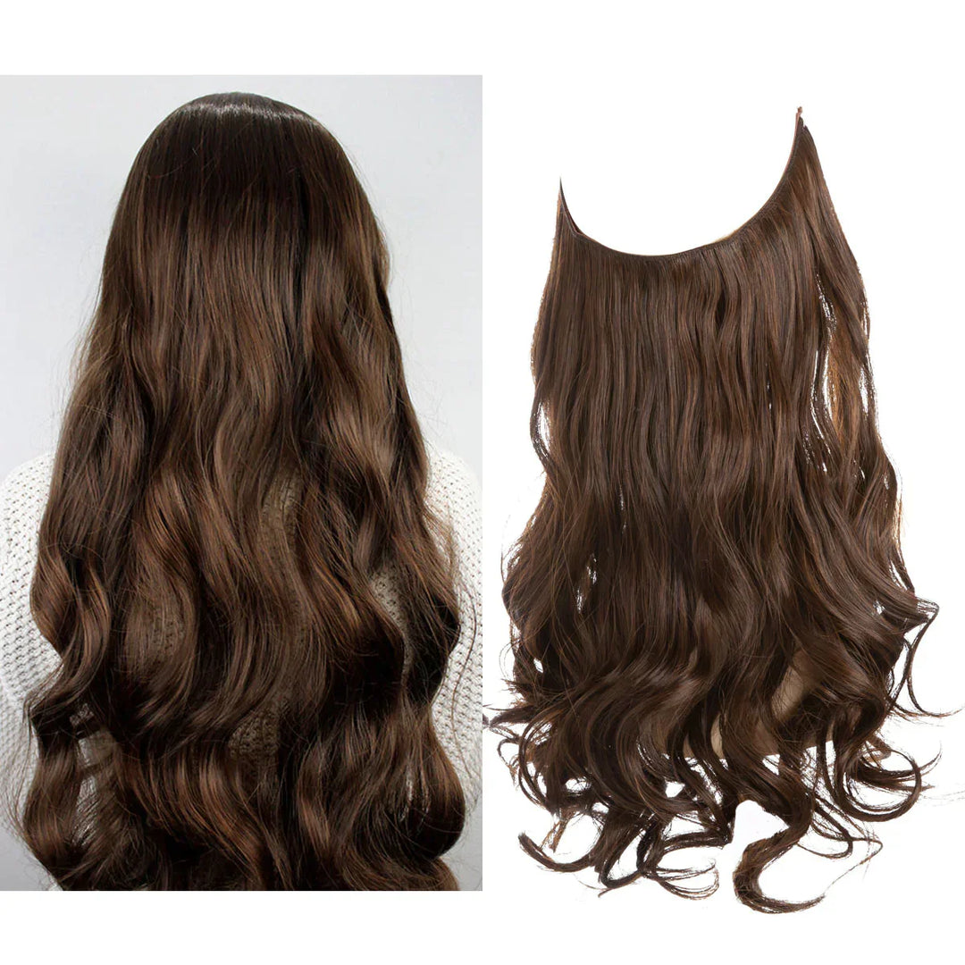 Haartransformatie met echt haar extensions, eenvoudig meer lengte en volume voor elke vrouw.