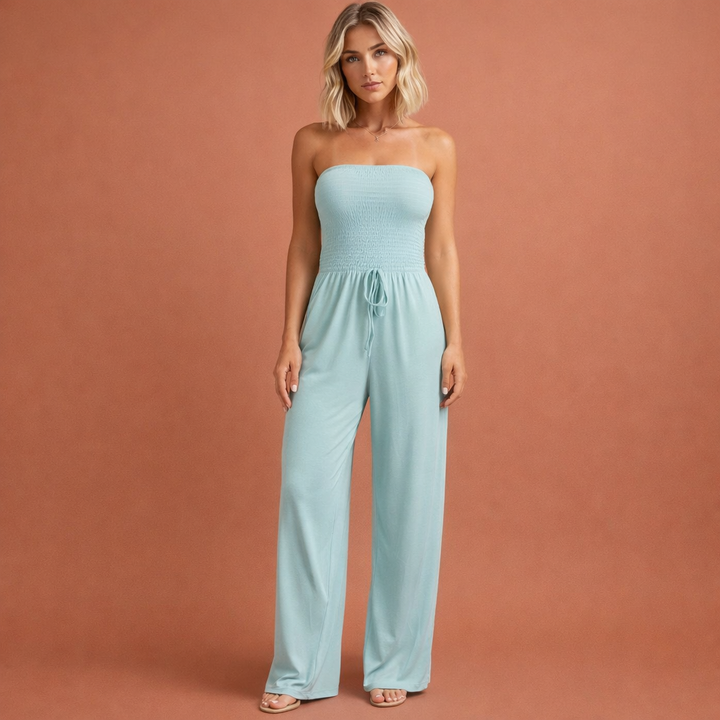 Elegante lente/zomer jumpsuit voor dames, comfortabel met een prachtige flatterende pasvorm.