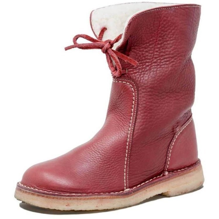 Stijlvolle dames winterlaarzen met veters. Warme voering, comfortabel en perfect voor een casual look.