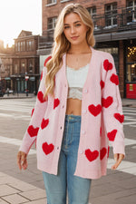 Roze met rood