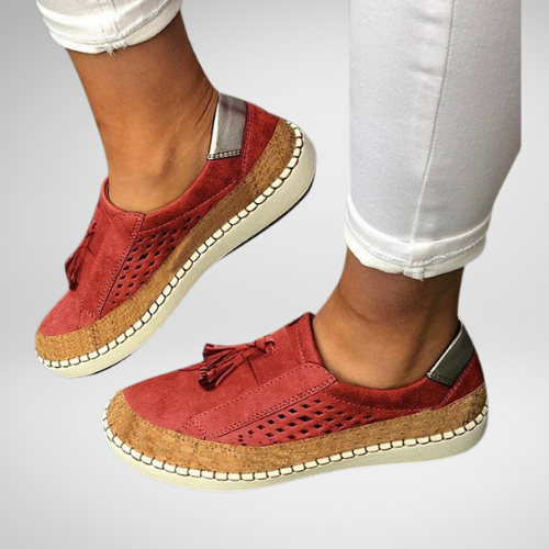 Comfortabele dames instappers, lichtgewicht orthopedische schoenen met ondersteuning en antislip. Perfect voor casual zomer.
