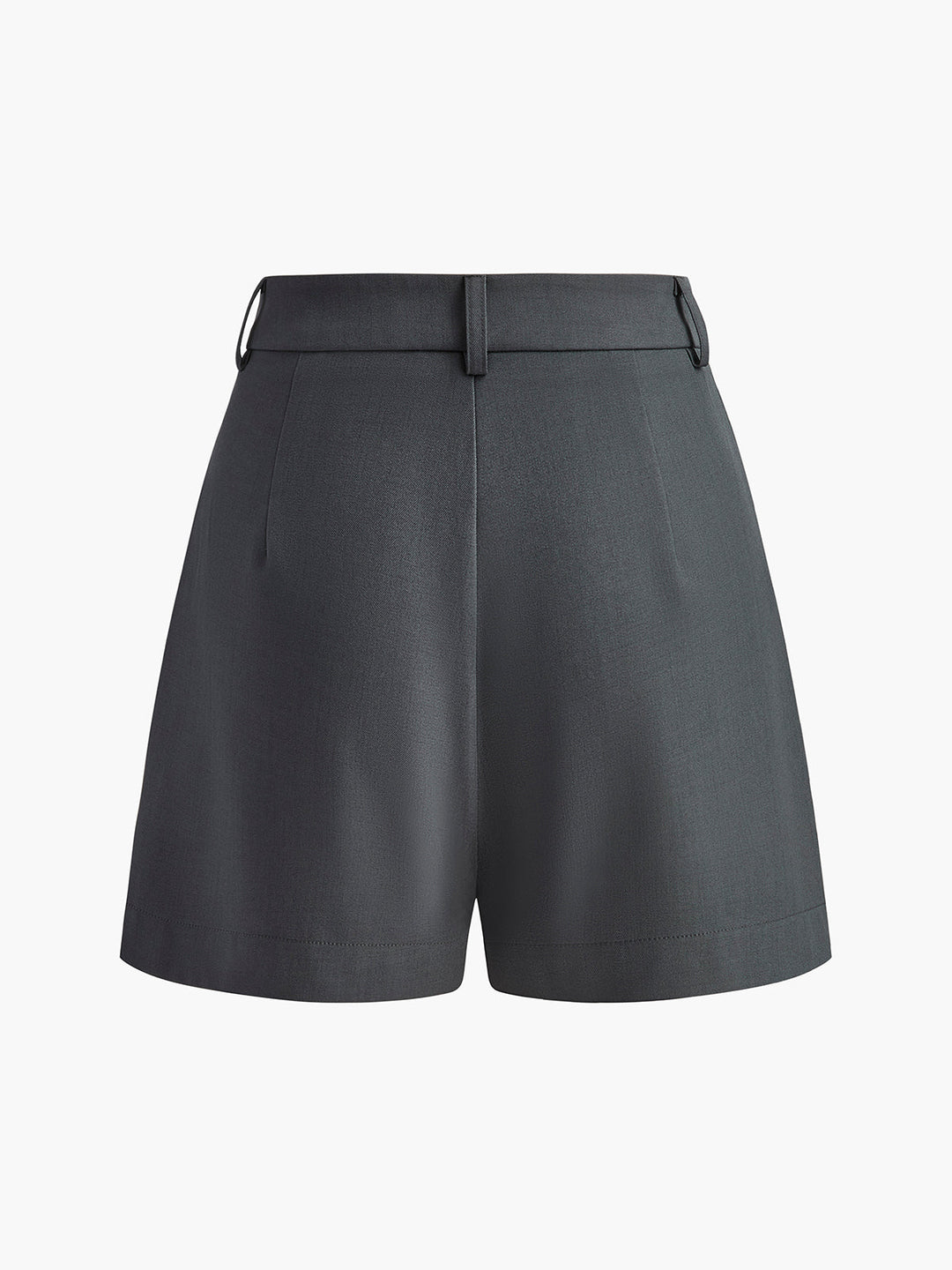 Stijlvolle effen korte broek dames, hoge taille en regular fit. Perfect voor de zomer.
