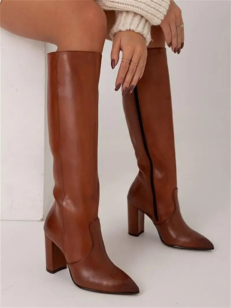 Dames Élodie elegante laarzen, verfijnd en stijlvol, perfect voor elke gelegenheid. Comfortabele dames schoenen.