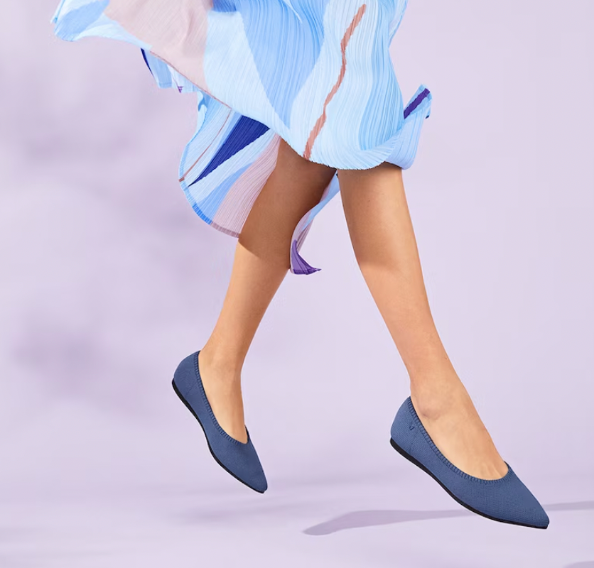 Elegante Lunessa dames ballerina's, de perfecte platte schoen voor lente en zomer.