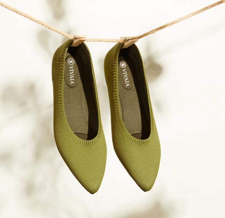 Lichtgewicht Lunessa dames ballerina's, comfortabel en elegant voor dagelijks gebruik in de lente.