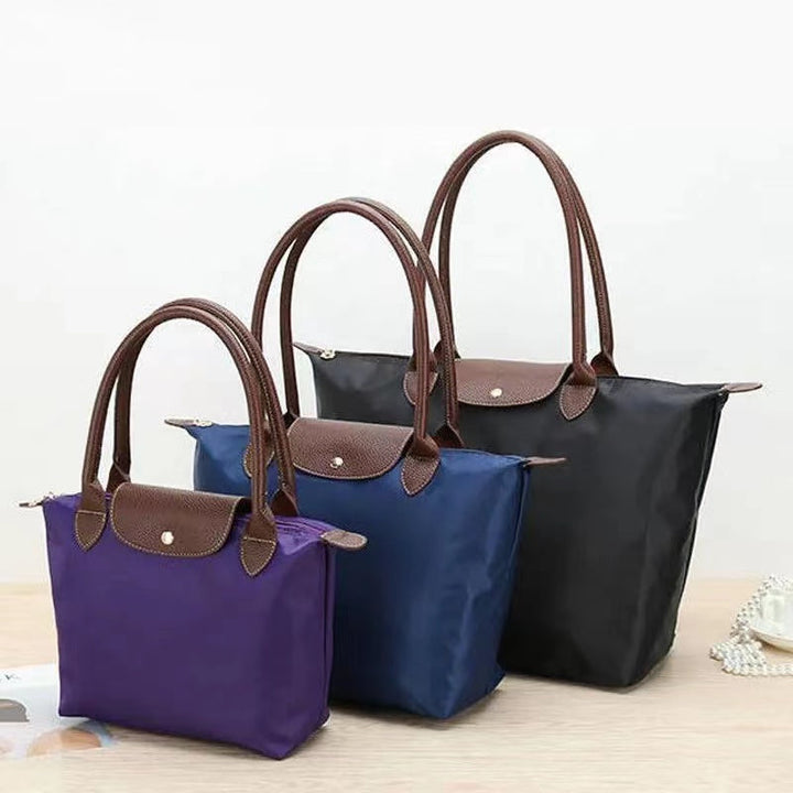 Elegante waterafstotende dames handtas. Luxe nylon schoudertas, stijlvol en ruim, ideaal voor elke gelegenheid.
