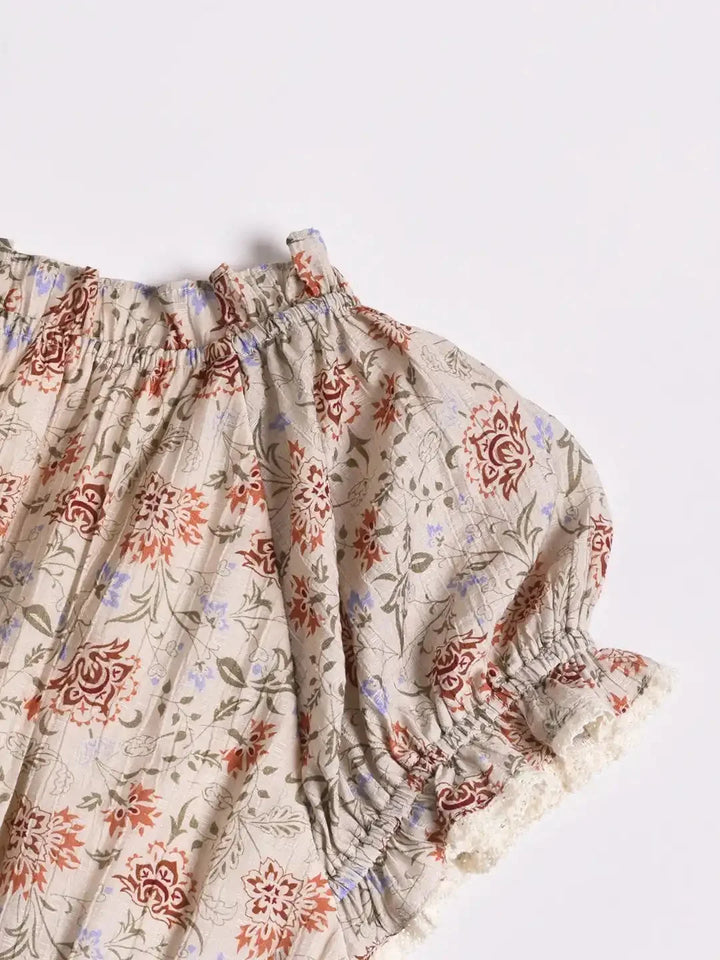 Veelzijdige dames zomer midi jurk met bloemenprint, V-hals en korte mouwen voor elke gelegenheid.