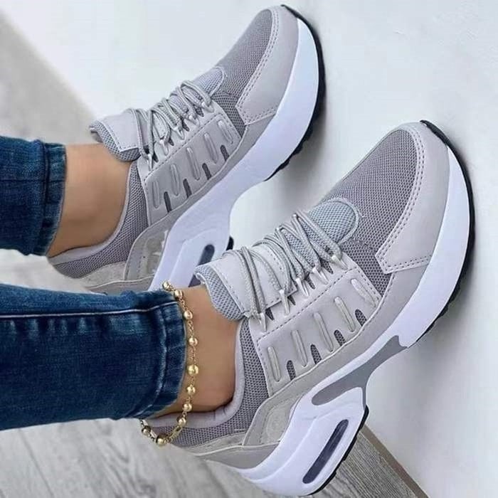 Dames orthopedische comfort sneakers, ideaal voor pijnvrije stappen en dagelijks gebruik.