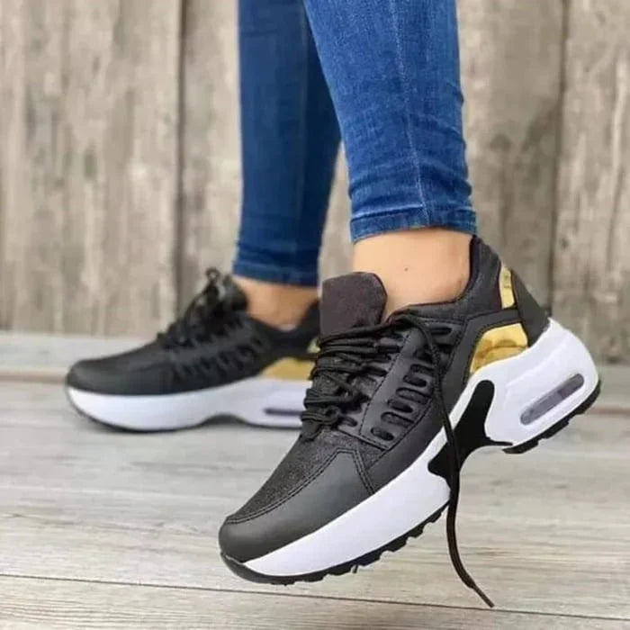 Comfortschoenen voor dames met orthopedisch ontwerp; vermindert voetpijn en verbetert houding.