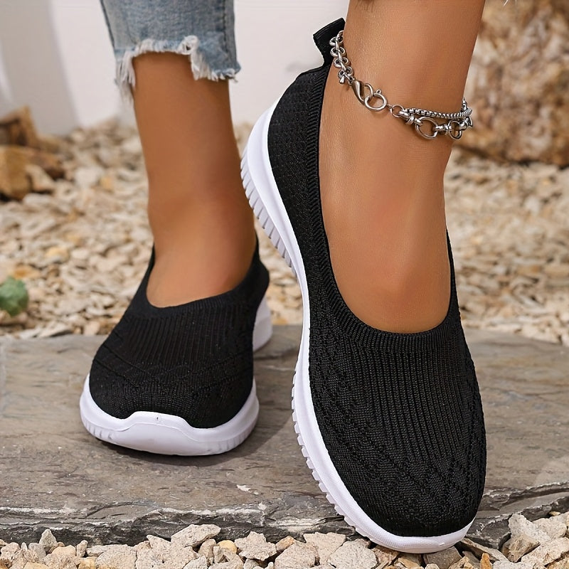 Stijlvolle lichtgewicht dames instappers, grijs, perfect voor vrouwen die comfort en elegantie zoeken.